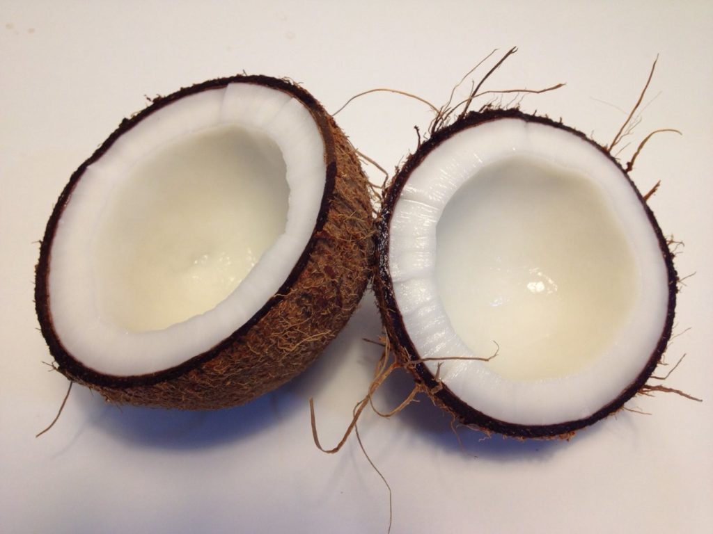 treat hair fall with coconut oil